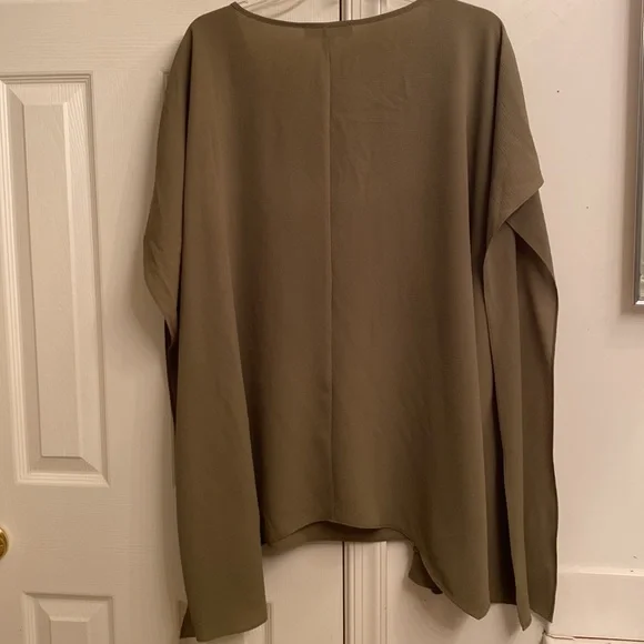 Michael Kors plus size handkerchief/Hem Top - Picture 4 of 6